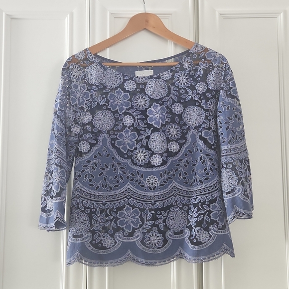 ANTHRO | HD in Paris Lace Top - Picture 5 of 7